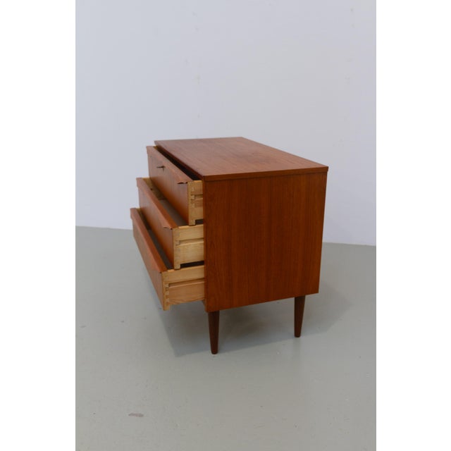 Danish Modern Teak Dresser, 1960s For Sale - Image 4 of 18