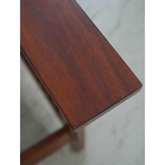 Wood Stickley Cherry Mission King Size Spindle Bed For Sale - Image 7 of 16