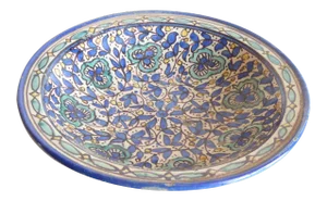 Early 20th Century Antique North African Ceramic Bowl