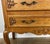 Wood Vintage French Louis Style Oak Chest of 2 Drawers For Sale - Image 7 of 15