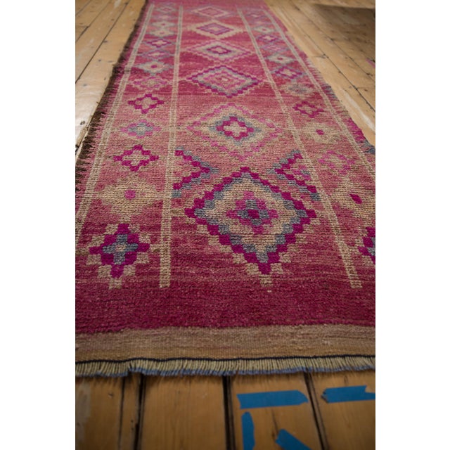 Vintage Distressed Kurd Rug Runner - 3'3" x 10'8" For Sale - Image 9 of 9