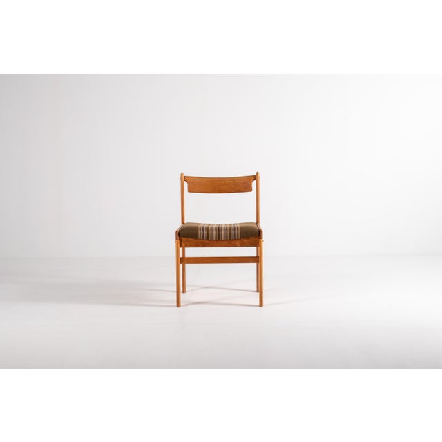Vintage Oak Dining Chairs by H.W. Klein for Bramin, Denmark, 1960s, Set of 6 For Sale - Image 6 of 16