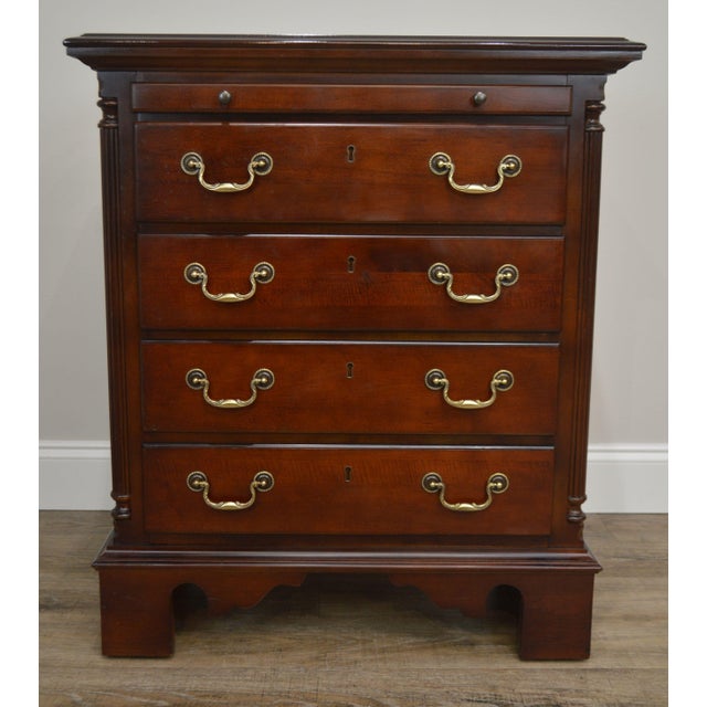 Sumter Cherry Traditional 4 Drawer Chest Nightstand Chairish