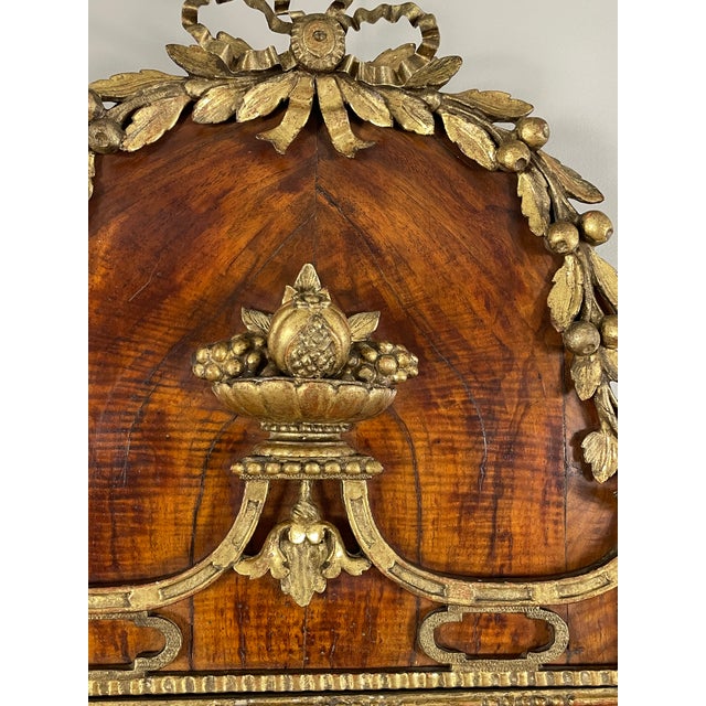 18th Century English Walnut & Gilt Pier Mirror For Sale - Image 9 of 17