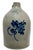 Excellent Antique American Blue Flower Decorated 2 Gallon Jug by New York Stoneware Company Fort Edwards - Circa Mid 1800s For Sale - Image 4 of 18