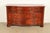 An exceptional Chippendale or Georgian style serpentine front ten-drawer dresser or chest of drawers By Century Furniture...
