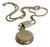 Late Victorian Gold Filled Guard Chain With Illinois Hunter Case Pocket Watch, C. 1890–1900 For Sale