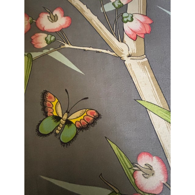 Textile 16 Yards of Floral Fabric by Brunschwig & Fils From 1976. For Sale - Image 7 of 8