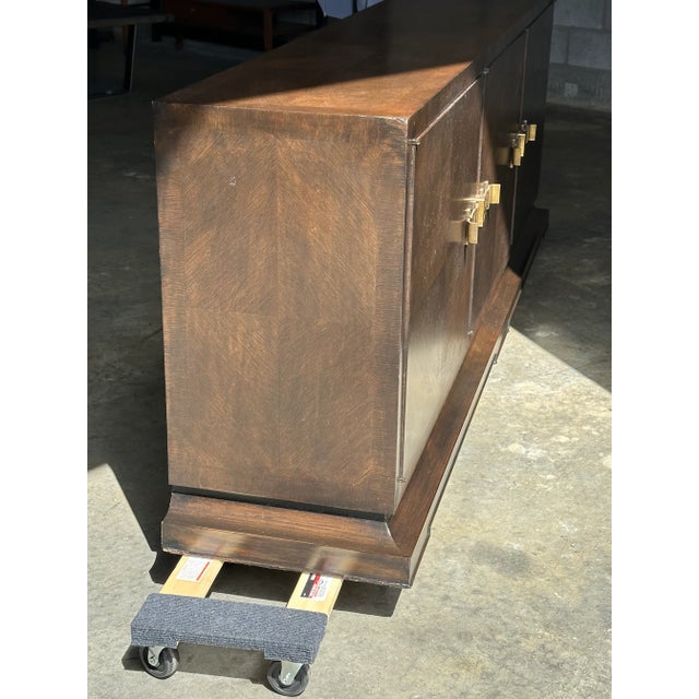 Brown 1950s Tommi Parzinger for Charak Modern Sideboard For Sale - Image 8 of 13