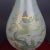 Ceramic Chinese Vintage Ceramic Vase,Sky Blue Glaze Gold Drawing Celadon Vase Hand Painted Dragon Pattern For Sale - Image 7 of 7
