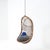 This wonderful rattan egg chair is suspended from the ceiling by chain. We date it back to the 1970s. The chair features...