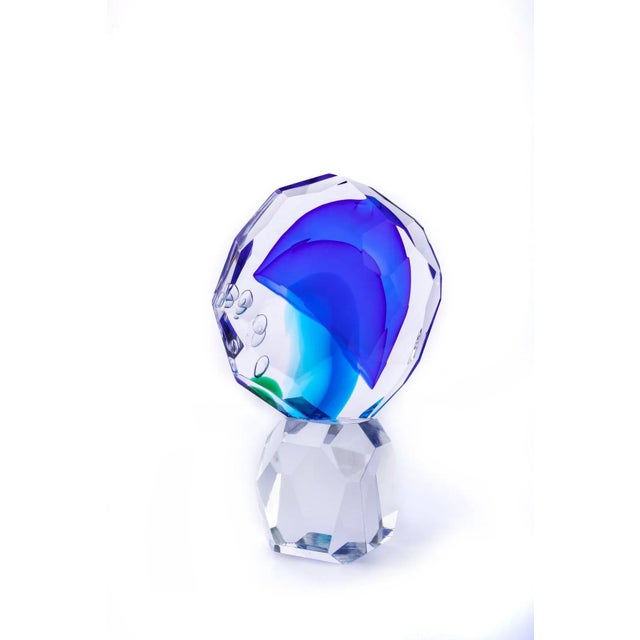 Sculpture in Murano Glass by 1295 Murano For Sale - Image 4 of 11