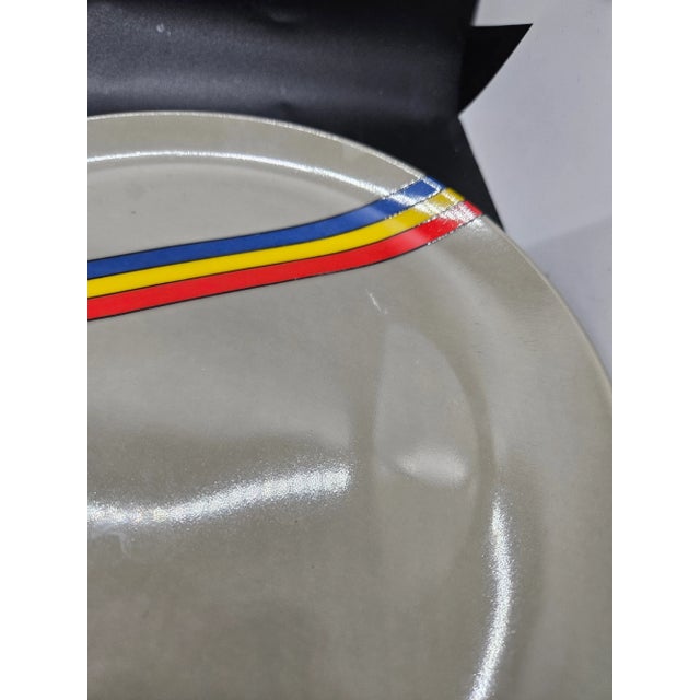 Fitz and Floyd Vintage Fitz & Floyd Epaulette Salad Plates, Set of Four For Sale - Image 4 of 5