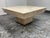 Design Plus Gallery presents a Travertine Reverse Bevel Coffee Table. Carved from travertine, this piece has a bold...