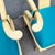 Mid 20th Century Vintage Ming Style Horseshoe Lounge Chairs With Faux Alligator Skin - A Pair For Sale - Image 5 of 11