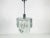 German Chrome-Plated & Crystal Ceiling Lamp from Kinkeldey, 1960s For Sale - Image 10 of 10