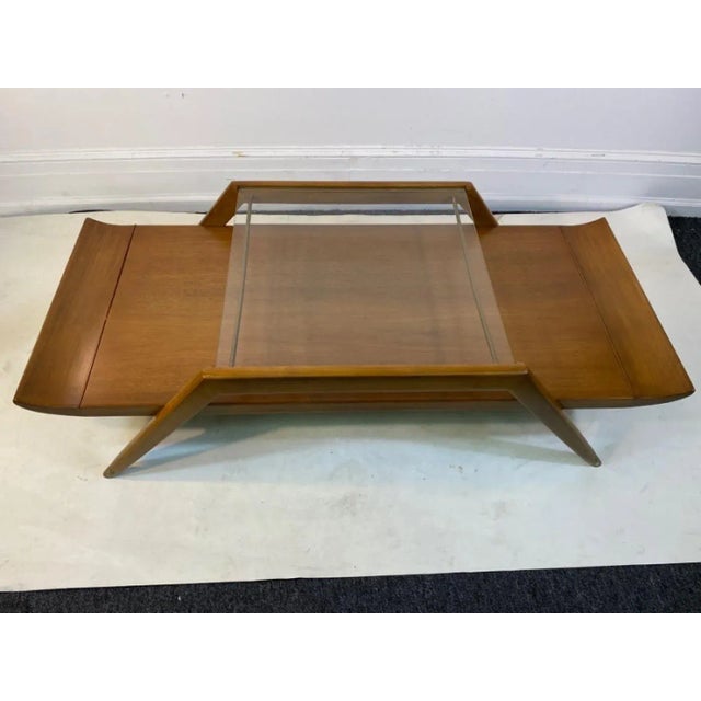 Mid-Century Modern Mid Century Coffee Table in the Manner of Ico Parisi For Sale - Image 3 of 8