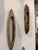Vintage Collection of Wooden Weaving Loom Shuttles – Wall Art Display For Sale - Image 4 of 7