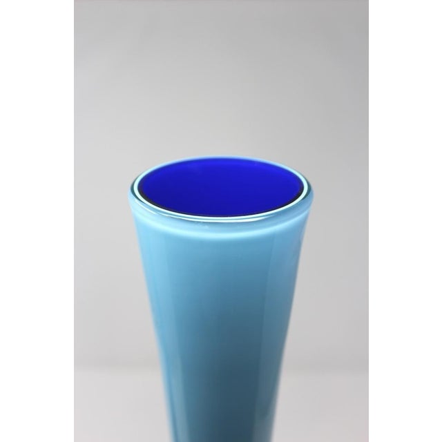 Nason Moretti - Modi Blue Vase by Nason Moretti For Sale - Image 4 of 5