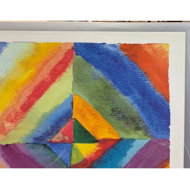 Late 20th Century Print of Wassily Kadinsky's "Color Studies" For Sale - Image 5 of 7