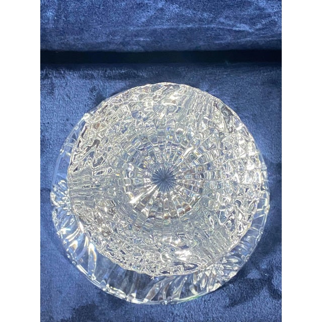 Godinger Early 21st Century Godinger Shannon Crystal Peony Vase For Sale - Image 4 of 6