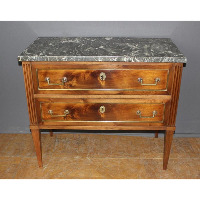 Late 18th Century Louis XVI Style Walnut Commode For Sale - Image 12 of 12