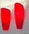 Metal Vintage Wall Lamps in Red Glass from Trio Leuchten, 2010s, Set of 2 For Sale - Image 7 of 10