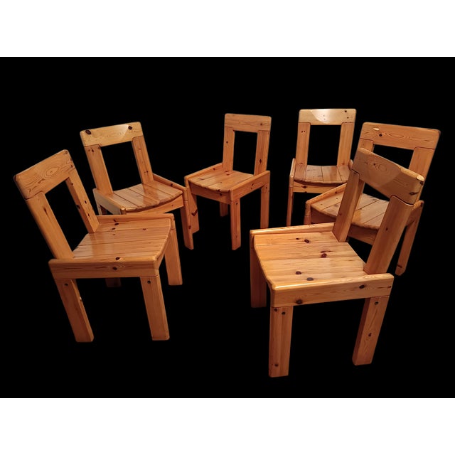 Chairs by Silvio Coppola for Montina, 1970s, Set of 6 For Sale - Image 9 of 10