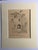 Realism Antique 1920s Walter Church Drawing in 11x14 Mat - King's School Canterbury For Sale - Image 3 of 3