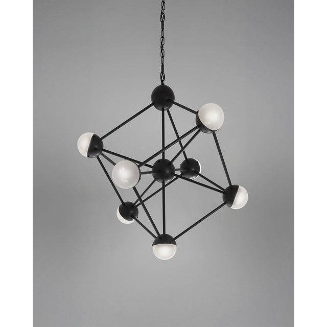 Molecule Chandelier For Sale - Image 4 of 11