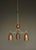 Large iron and copper lights that come from a mid-century church interior in the Dutch town of Heusden. The church was an...