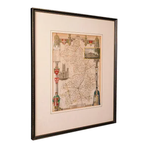 1860's Antique Lithography Map