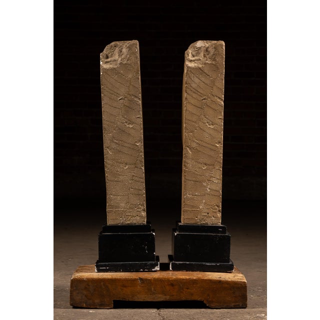1960s 1960s Pair of Modigliani "Tête De Femme" Sculptures by Alva Studios For Sale - Image 5 of 8