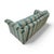 Striped Club Sofa, 1980s For Sale - Image 3 of 5