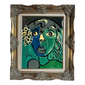 1964 Original Peter Keil Painting Framed
