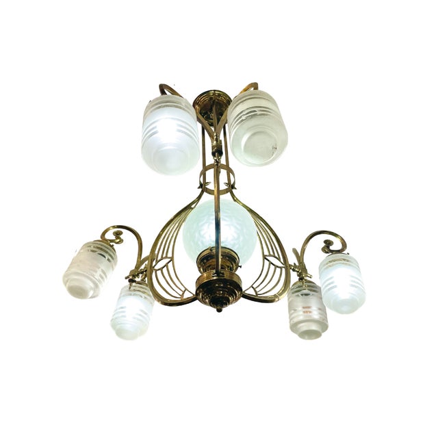 Modern Hanging Lamp in Bronze For Sale - Image 4 of 4