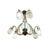 Modern Hanging Lamp in Bronze For Sale - Image 4 of 4