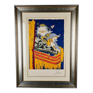 Salvador Dali Lithograph Limited Edition Hand Signed -the Immaculate Conception 1979 For Sale