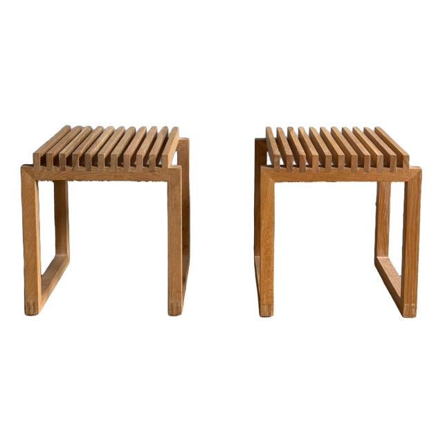 Cutter Tables by Niels Hvass for Trip Trap, 1970s, Set of 2 For Sale