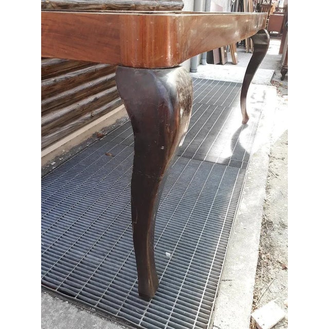 Table with Wavy Legs and Top, Italy, 1950 For Sale - Image 5 of 14