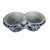 1990s Vintage 1990s Blue and White Double Planter For Sale - Image 5 of 7