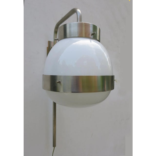 Pair of globe sconces designed by Sergio Mazza, manufactured by Artemide c. 1960. Two pair available.