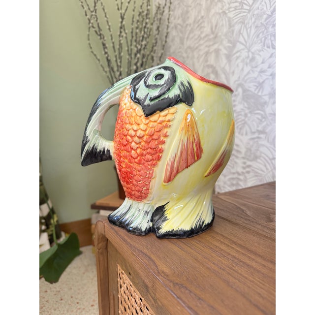 Sculpture Materials 1980s Fish Pitcher - Made in Italy For Sale - Image 7 of 7