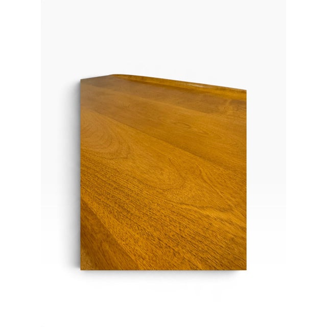 Vintage MCM Authentic Heywood-Wakefield 319-G Champagne Coffee Table Signed For Sale - Image 10 of 12