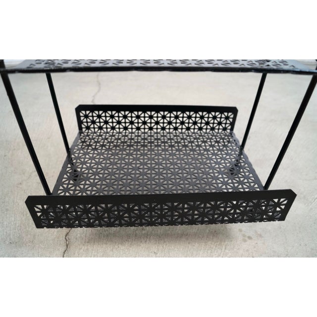 1950’s Mid-Century Modern Architectural Magazine Rack For Sale - Image 10 of 12