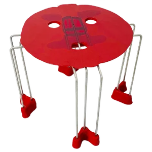 Italian Modern Triple Play Resin Stool by Gaetano Pesce for Fish Design, 2000s
