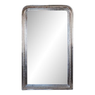 19th Century Louis Philippe Silver-Gilt Mirror For Sale