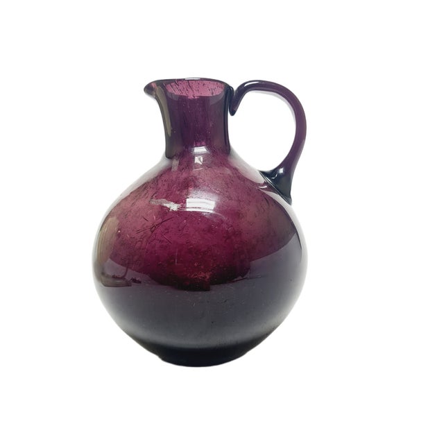1970s Vintage Polish Jug by Zbigniew Horbowy for Sudety Glassworks, 1970s For Sale - Image 5 of 18