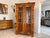 Antique Biedermeier Display Cabinet in Walnut For Sale - Image 5 of 15