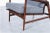 1950s Danish Modern Walnut Reclining Lounge Chair and Ottoman by Ib Kofod Larsen for Selig For Sale In Los Angeles - Image 6 of 12
